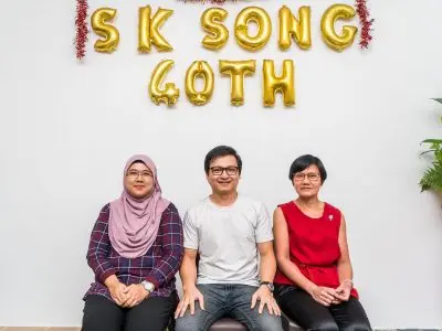 Law firm workspace at Messrs S K Song JB