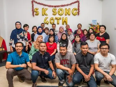 Lawyers performing legal work at S K Song